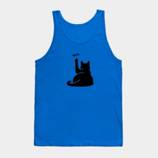 Black Cat Says no Tank Top